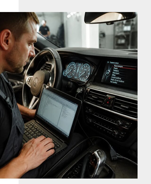 Русификация приборной панели BMW для авто в Архангельске от компании