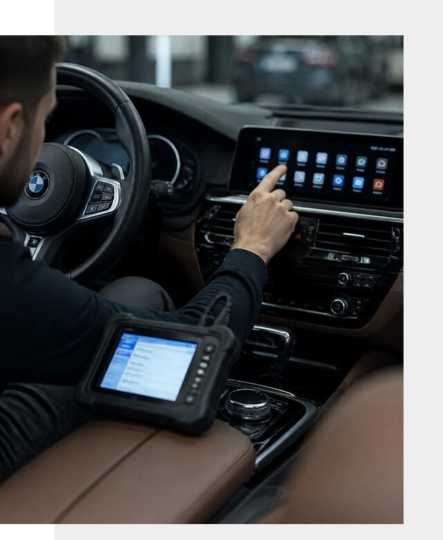 Установка приложений и мультимедиа сервисов BMW в Архангельске