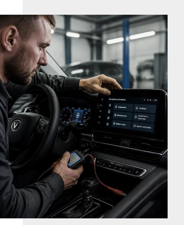 Русификация Changan CS55 и мультимедиа под ключ в Архангельске