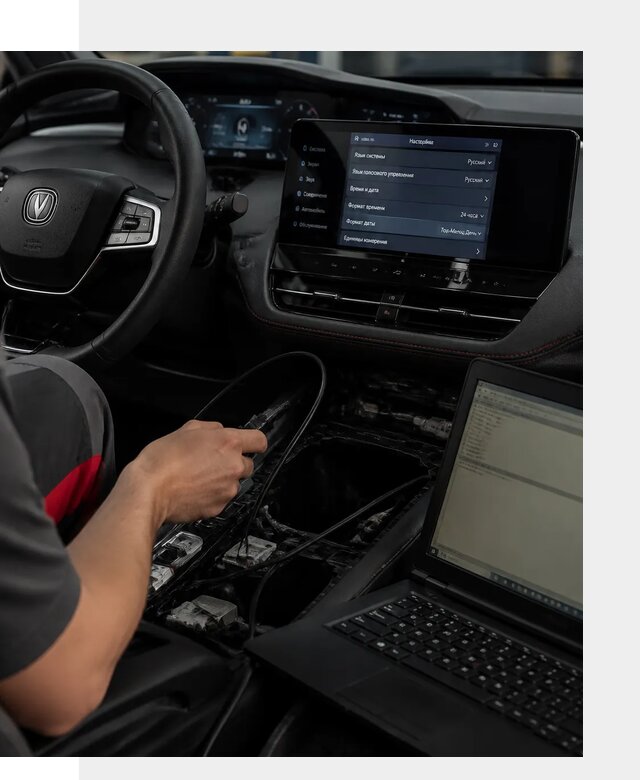 Русификация автомобиля Changan UNI-K под ключ в Архангельске