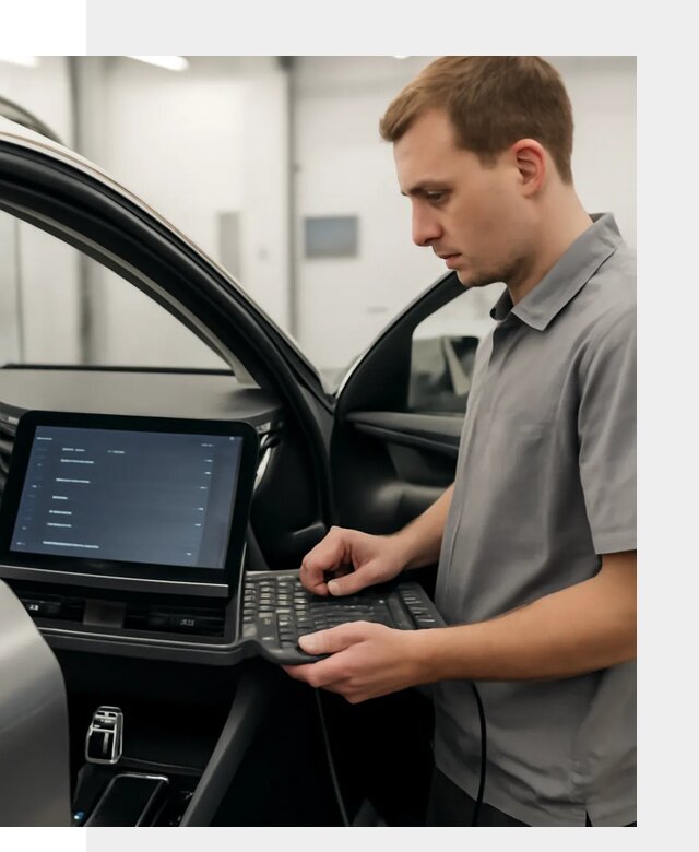 Русификация мультимедиа автомобилей Lynk Co в Архангельске