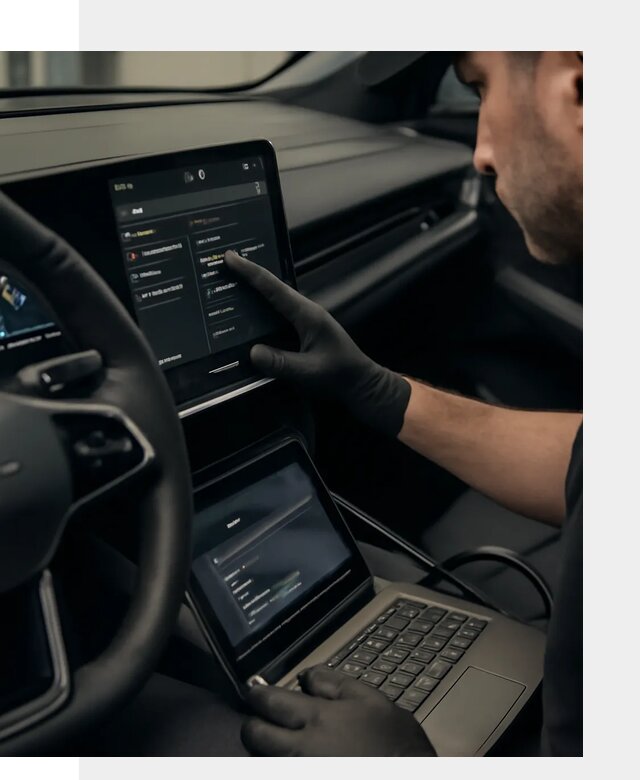 Русификация приборной панели Rising автомобиля в Архангельске
