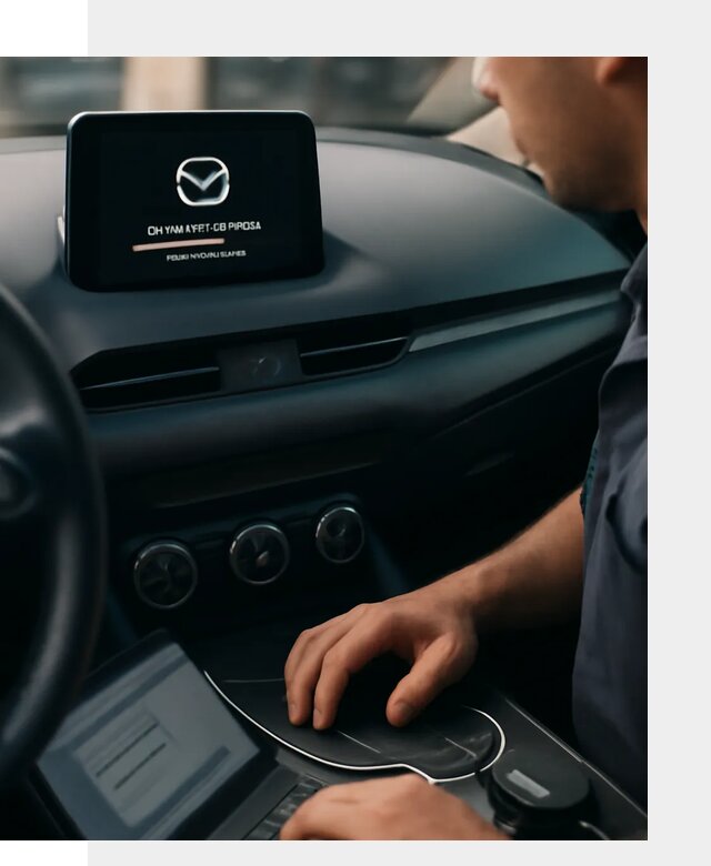 Установка приложений Mazda на мультимедийную систему в Архангельске