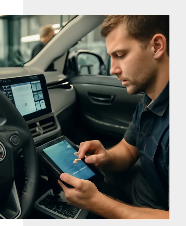 Установка приложений Toyota на мультимедиа в Архангельске